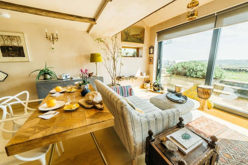 Romantic Country Annex With Views - 10 Min To Bath Cold Ashton Esterno foto